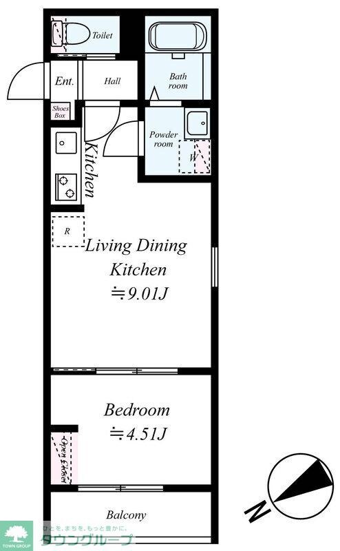GRADUS八千代台VIの物件間取画像