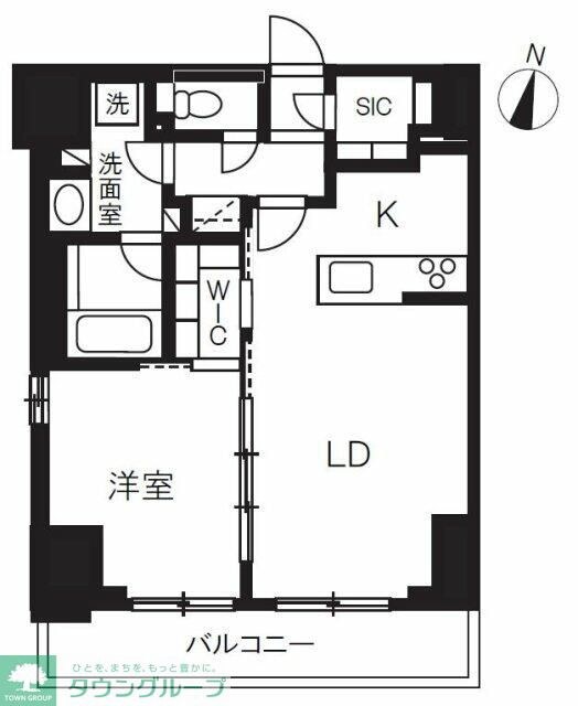 プライムメゾン千葉新町の物件間取画像