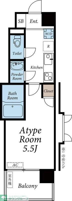 CASA AL MAREの物件間取画像