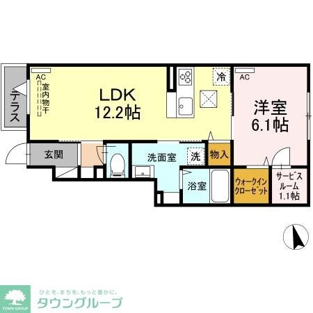 アヴァンス細田の物件間取画像