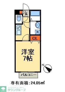 物件間取画像