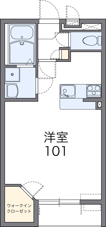 レオネクストシャルムコートの物件間取画像