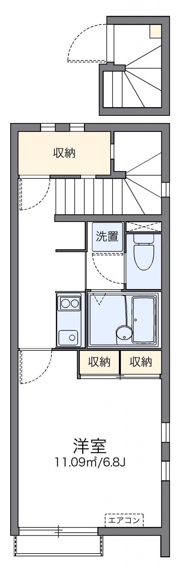 レオネクストソレイユの物件間取画像