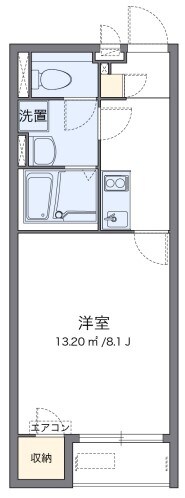 クレイノＳＴＡＲＳの物件間取画像