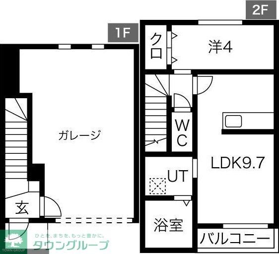 エスペランサII A棟の物件間取画像