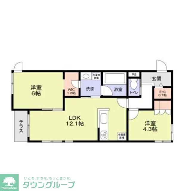 ＡＵＴＯＭＮＥの物件間取画像