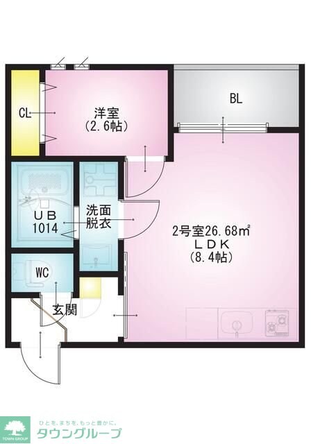 ＲＥＧＡＬＥＳＴ　ＣＩＥＬ大和田の物件間取画像