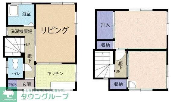 北与野戸建の物件間取画像