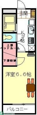 物件間取画像