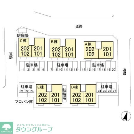 サンパーク　II Ｂの物件内観写真