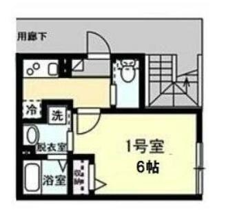 ベイルーム本町通りの物件間取画像