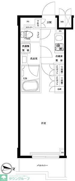 ルーブル川崎八番館の物件間取画像