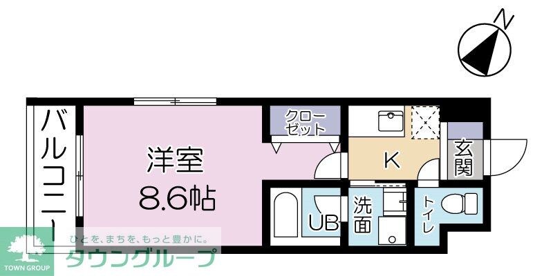 ラティーダ下並木IIの物件間取画像