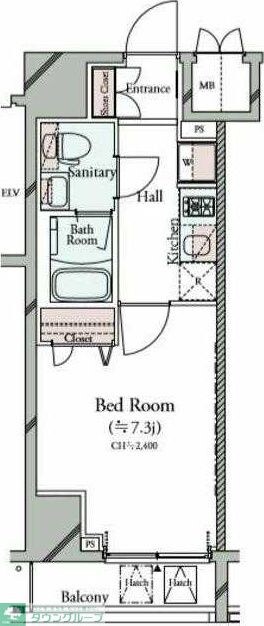 コンシェリア　ＫＡＷＡＳＡＫＩ　ＭＡＳＴＥＲ’Ｓ　ＶＩＬＬＡの物件間取画像