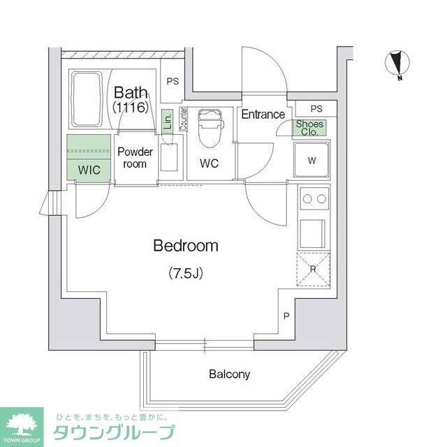 スタイリオ川崎の物件間取画像