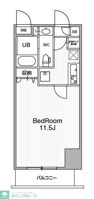 アーバンフラッツ池袋プレミアムの物件間取画像