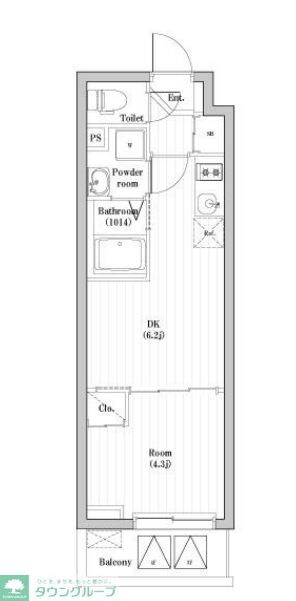 HF西巣鴨レジデンスIIの物件間取画像