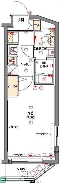 グロウワード東京ノース・アリビエの物件間取画像