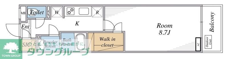 リブリ・Grande VIIの物件間取画像