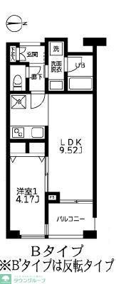 カーザビアンカの物件間取画像