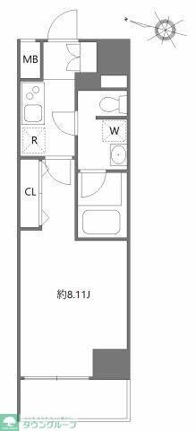 レグゼ王子神谷の物件間取画像