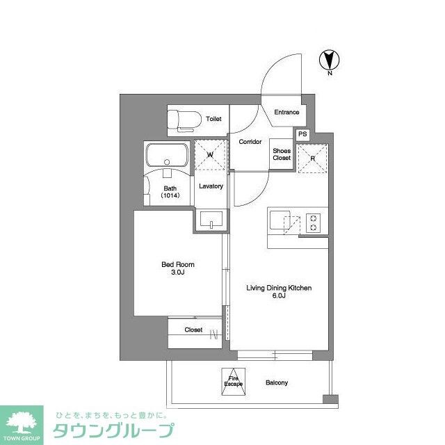 ＢＰＲレジデンス王子の物件間取画像