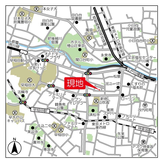 ミリアレジデンス早稲田山吹町の物件内観写真