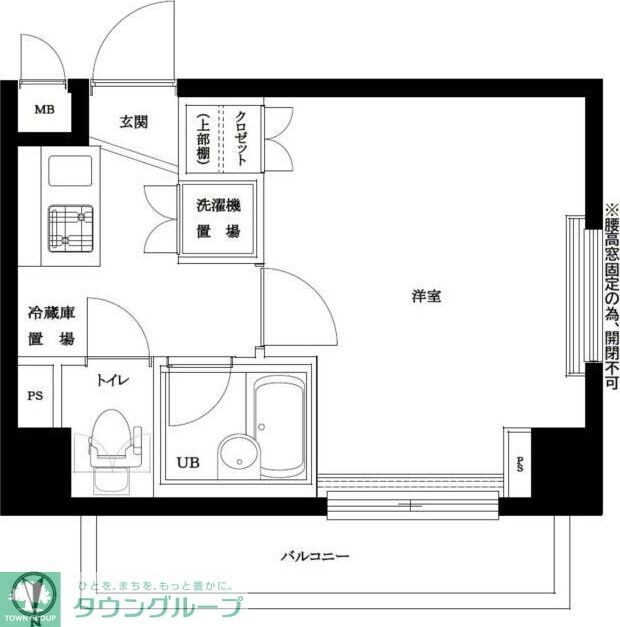 ルーブル中野ガーデンの物件間取画像