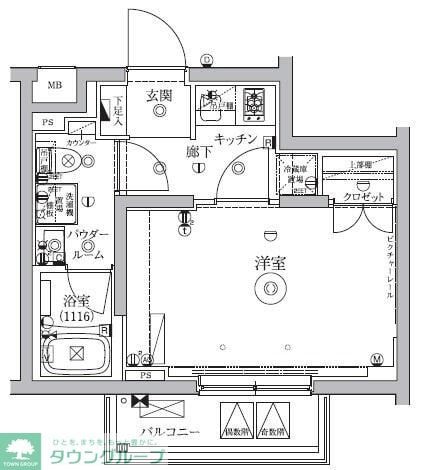 セジョリ新宿上落合の物件間取画像