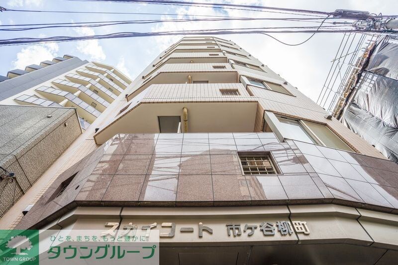 スカイコート市ヶ谷柳町の物件外観写真