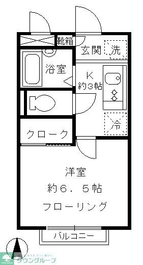 物件間取画像