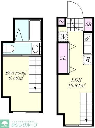 DUO　MAISON高円寺南の物件間取画像