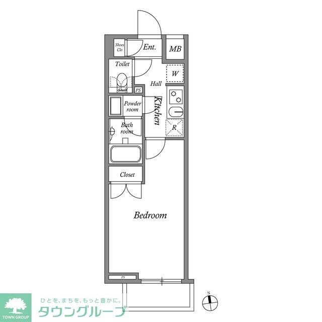 ザ・レジデンス神楽坂IIの物件間取画像