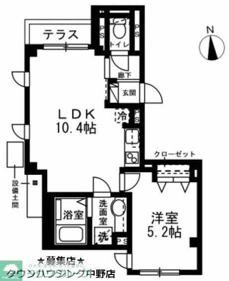 YayoiGardenの物件間取画像