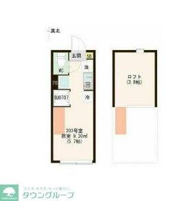 ハーモニーテラス若宮VIの物件間取画像