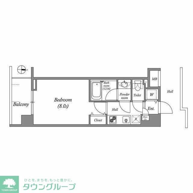 エミリブ下落合の物件間取画像