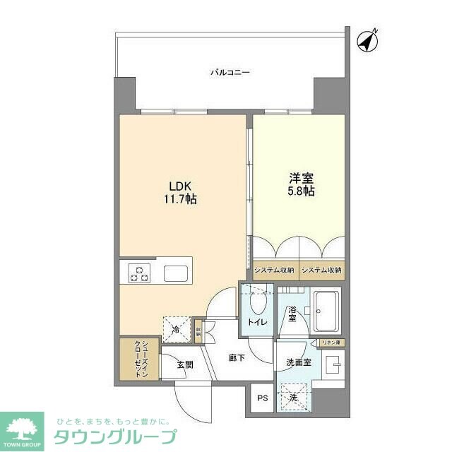 ブランシエスタ浅草千束の物件間取画像