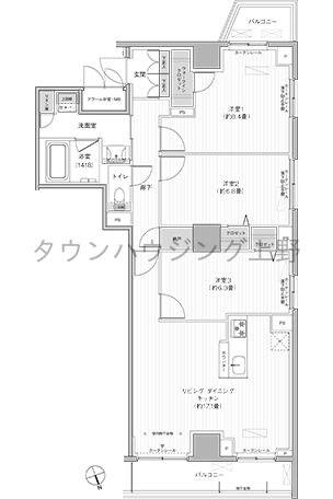 栖-すみか-浅草蔵前の物件間取画像