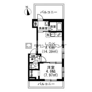 大田区中馬込1丁目新築PJの物件間取画像