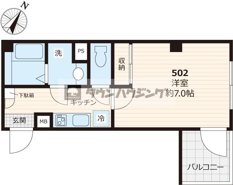 Ｂｅｓｔ　Ｓｔａｇｅ三ノ輪の物件間取画像