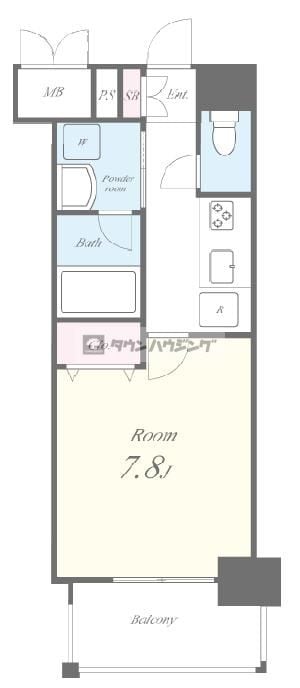 WISTARIA 柳橋の物件間取画像