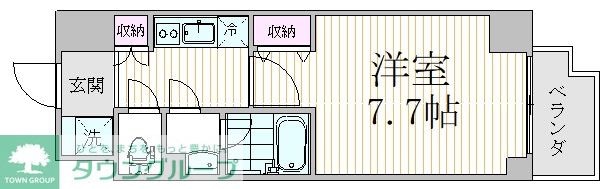 エスジーコート三ノ輪の物件間取画像