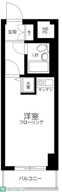 ライオンズマンション元浅草の物件間取画像