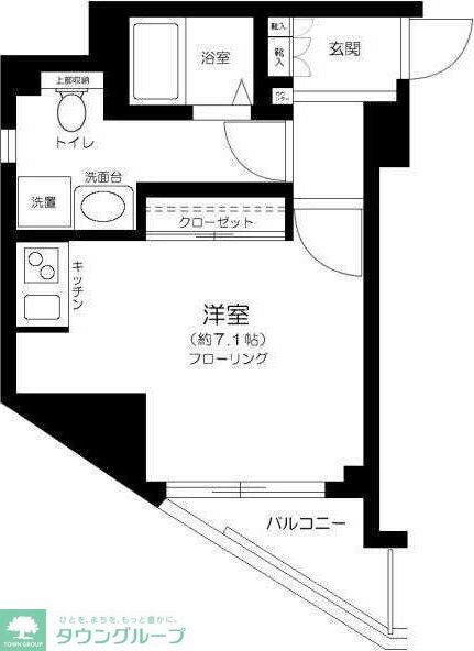 Ｒｉｓｉｎｇ　ｐｌａｃｅ　上野松が谷の物件間取画像