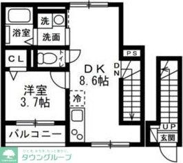 仮称)足立区谷在家3丁目　新築PJの物件間取画像