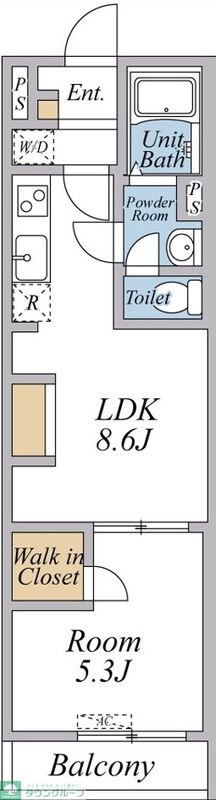 リブリ・高野の物件間取画像