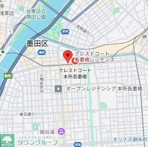 クレストコート本所吾妻橋の物件内観写真