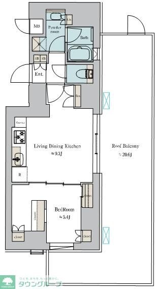 Ｂｒｉｌｌｉａ　ｉｓｔ　文京六義園の物件間取画像