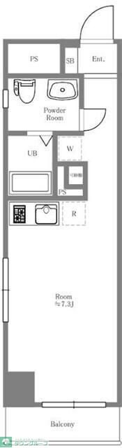 ライオンズマンション音羽の物件間取画像