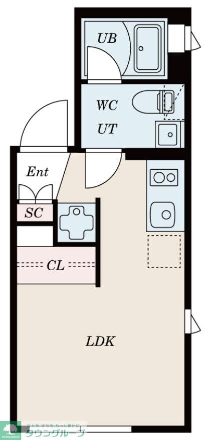 PASEO白山Iの物件間取画像